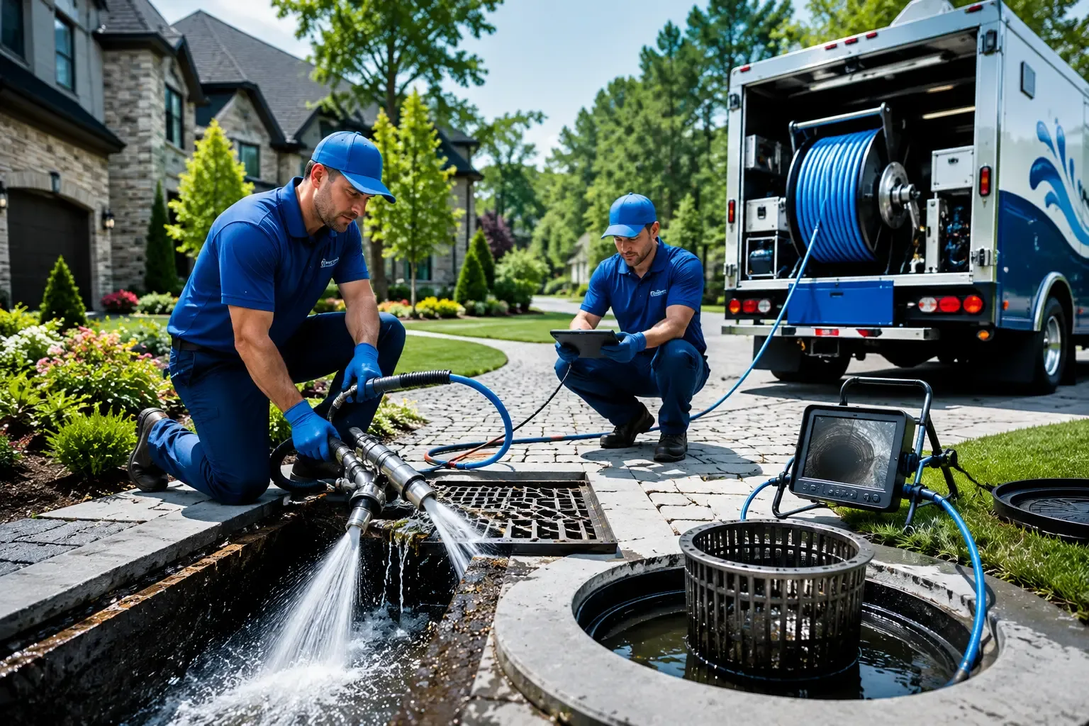Local outdoor drain cleaning professionals in Newville, AL
